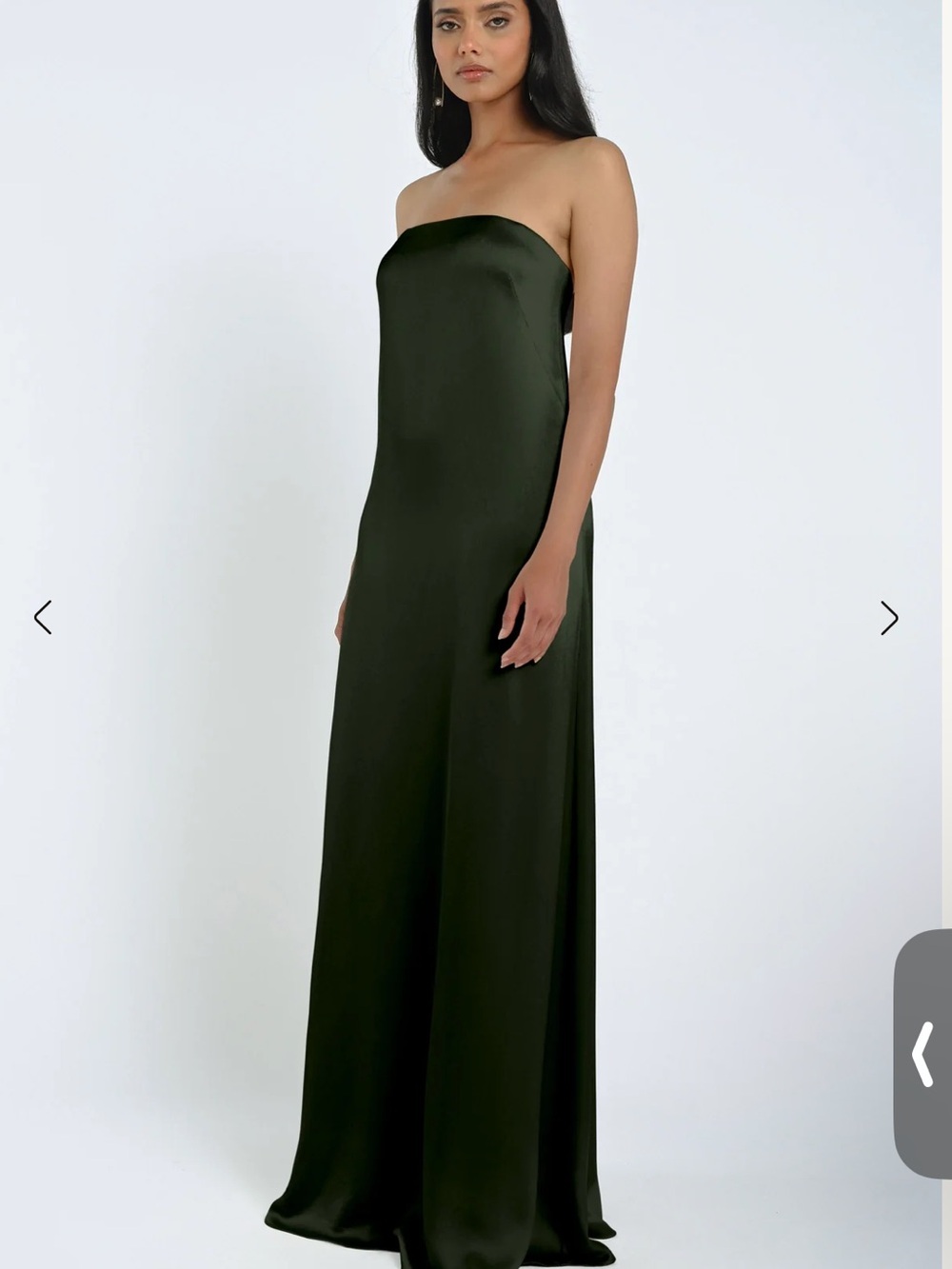 Jenny Yoo James Dress Loden Color NWT!